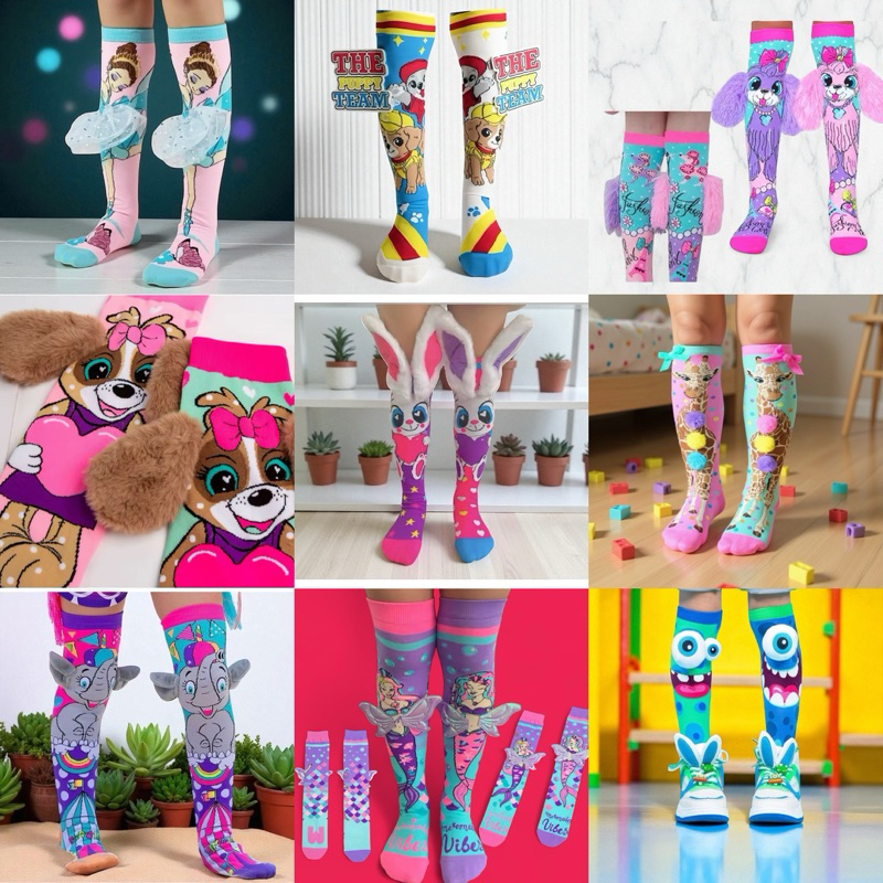 Meias 3D Infantil Maluca Divertida Personagens | Shopee Brasil