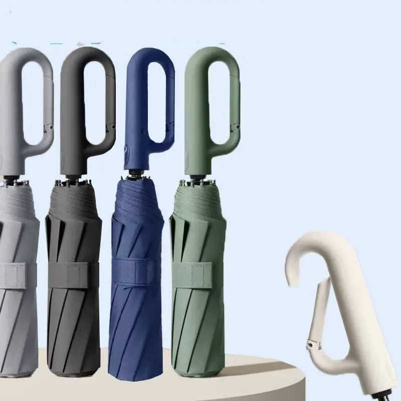 Guarda Chuva Automático Abre E Fecha Reforçado Contra Vento Proteção Solar Blackout Vários Modelo