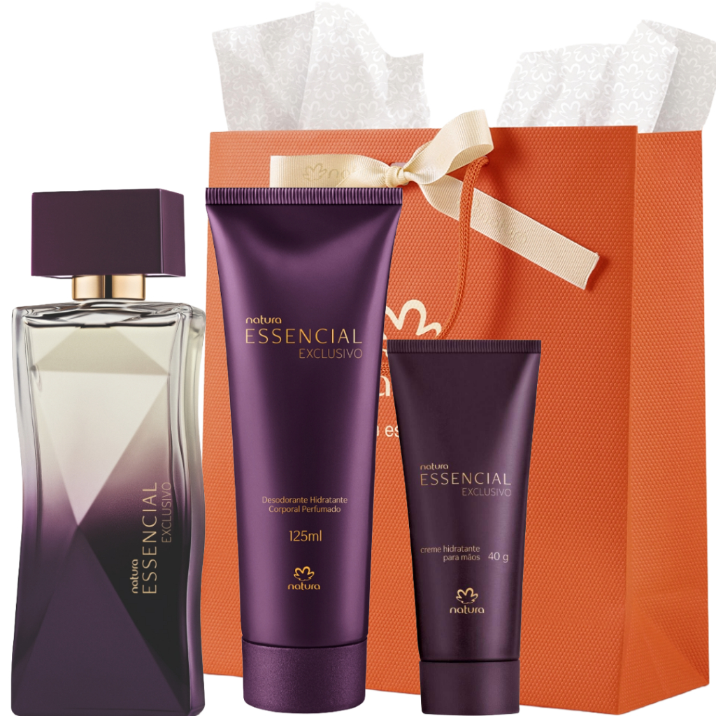 Kit Natura Essencial Exclusivo Feminino (3 itens) | Shopee Brasil