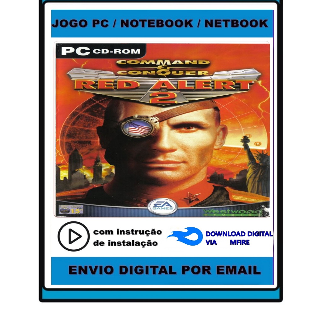 Command & Conquer - Red Alert 2 - Em Português - Pc | Shopee Brasil