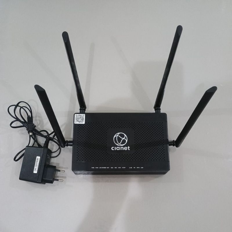 ROTEADOR WIFI 4 ANTENAS CIANET