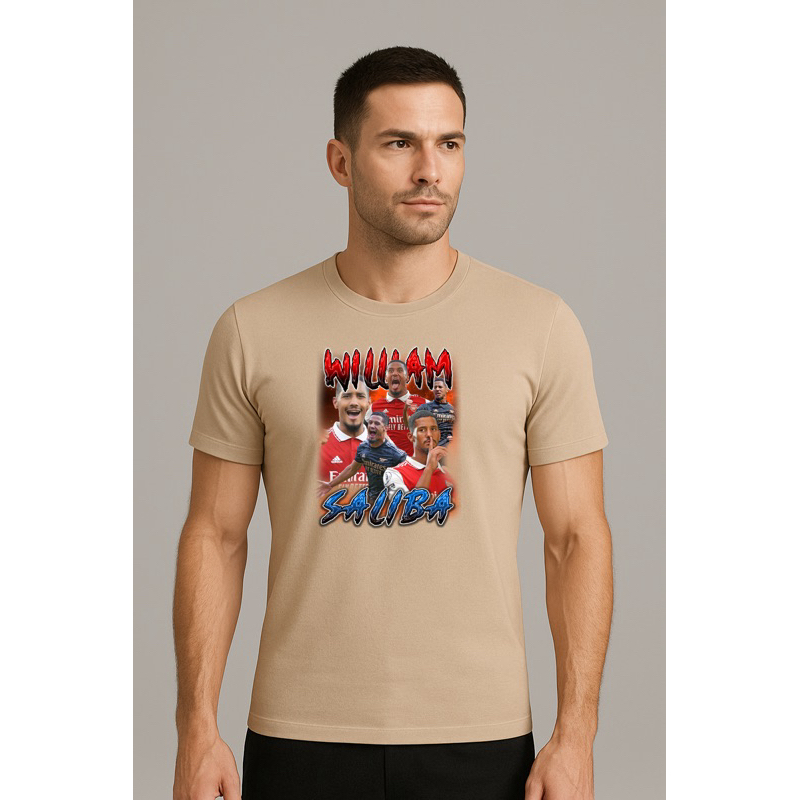 アーセナル SALIBA シャツ Camiseta Futebol William Saliba Arsenal Torcedor Masculina Premium