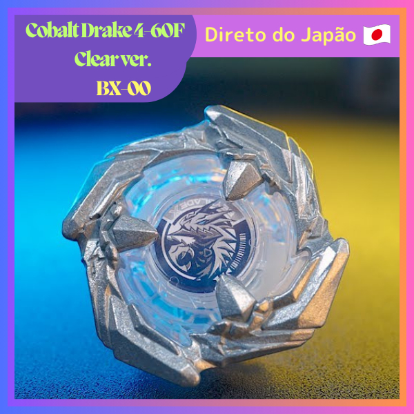 Enviado diretamente do Japão】BEYBLADE X BX-00 Cobalt Drake 4-60F