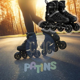 Patins Infantil Roller Inline Menina Menino Atacado Ajustável Presente Dia Dos Criança Promoção em Oferta na Shopee