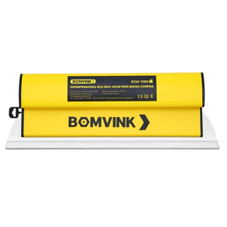 Desempenadeira Aço Inox 40cm para Massa Corrida - BOMVINK