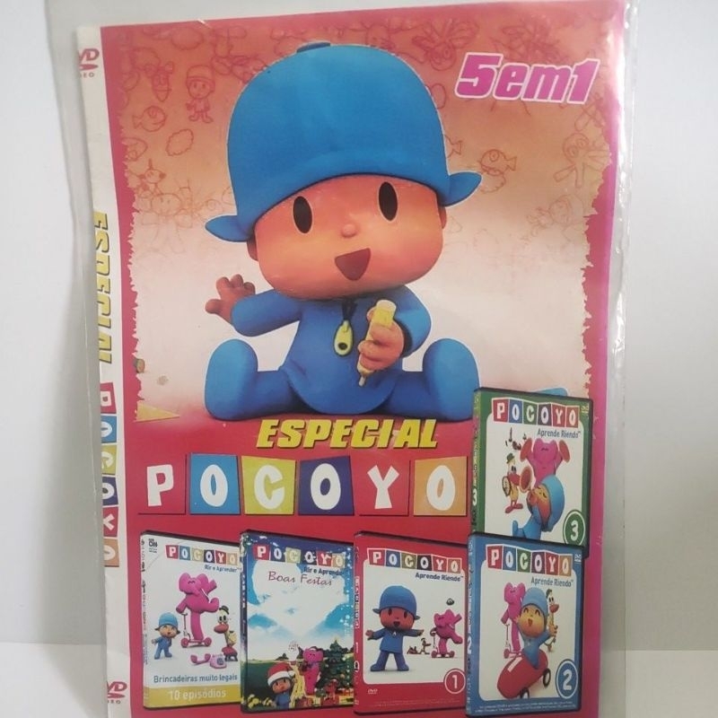 dvd Pocoyo 5x1 | Shopee Brasil