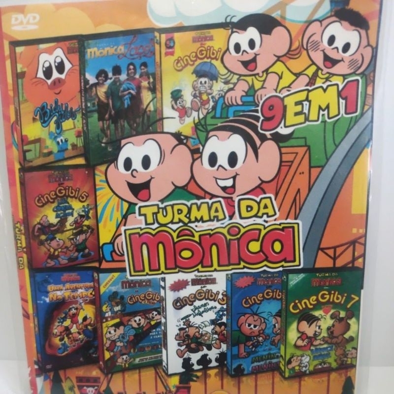 dvd turma da Monica 9x1 | Shopee Brasil