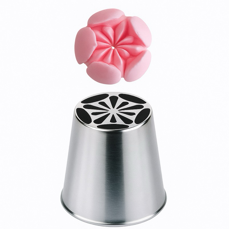 Bico Tubo Inox Especial Russo Mod.241 Mago Confeitar Bolo Do