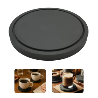 Porta Copos Redondo Minimalista Moderno Proteção Mesa Bebidas Decoração Cozinha Sala Escritório