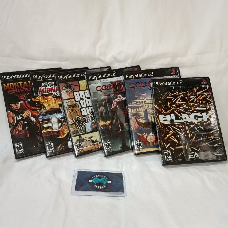 JOGOS DE PLAYSTATION 2 - DE EPOCA (USADO).