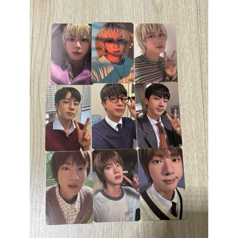 Photocards Oficiais BTS Jin | Happy | Shopee Brasil