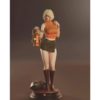 Action Figure Ashley Graham Resident Evil – Boneco Estátua Geek Figura de Ação Colecionável Resina