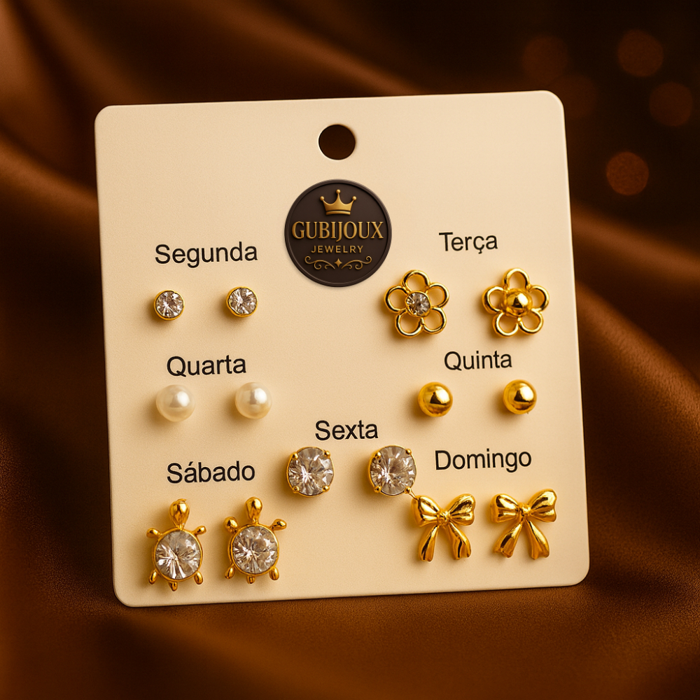 Conjunto De Brincos Moda Com Acessórios De Orelha Elegantes , Perfeitos ...