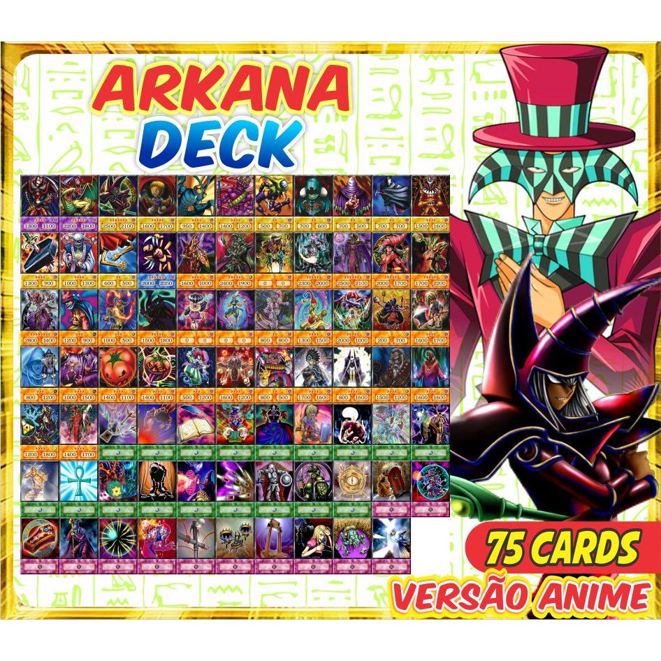 Arkana (70 Cards) Deck Anime | Shopee Brasil