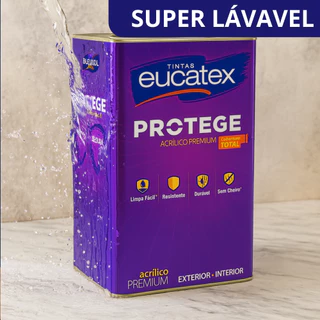 Tinta Eucatex Protege Fosco Lavável 16/18l Premium