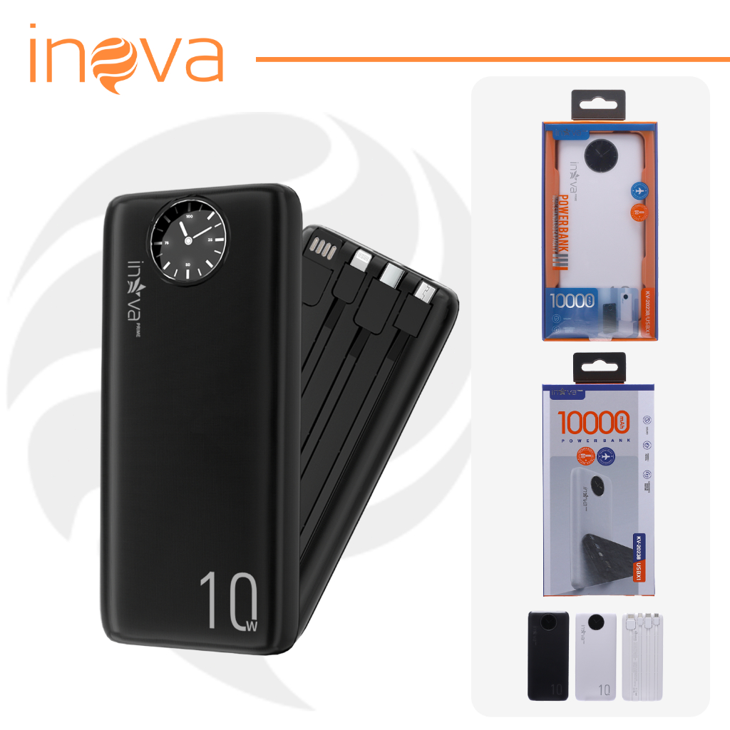 INOVA power bank 10000mah turbo viagem Carregador Portátil Universal ...