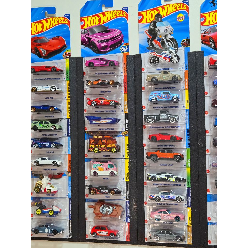 Display Expositor Hot Wheels Suporte Para Parede Carrinho Gearhead