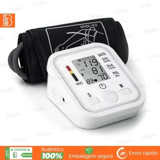 Aparelho Medidor De Pressão Arterial Digital De Braço em Oferta na Shopee