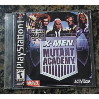 Jogo Do Playstation 1 Ps1 X-Men Midia Física Prata Prensada De Época