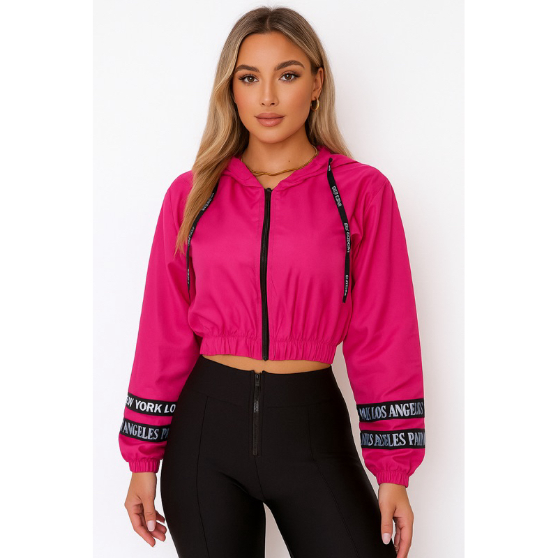 JAQUETA FEMININO CORTA VENTO NEON CASACO TACTEL