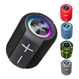 Caixa De Som Bluetooth Grave Forte Original Com Led Ipx6 FM Usb-C Ka-8778 em Oferta na Shopee