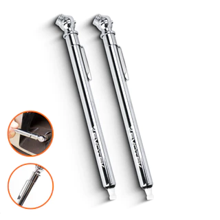 Calibrador de Pneu 50 libras Medidor de Pressão Tipo Caneta Compacto Para Carro Moto