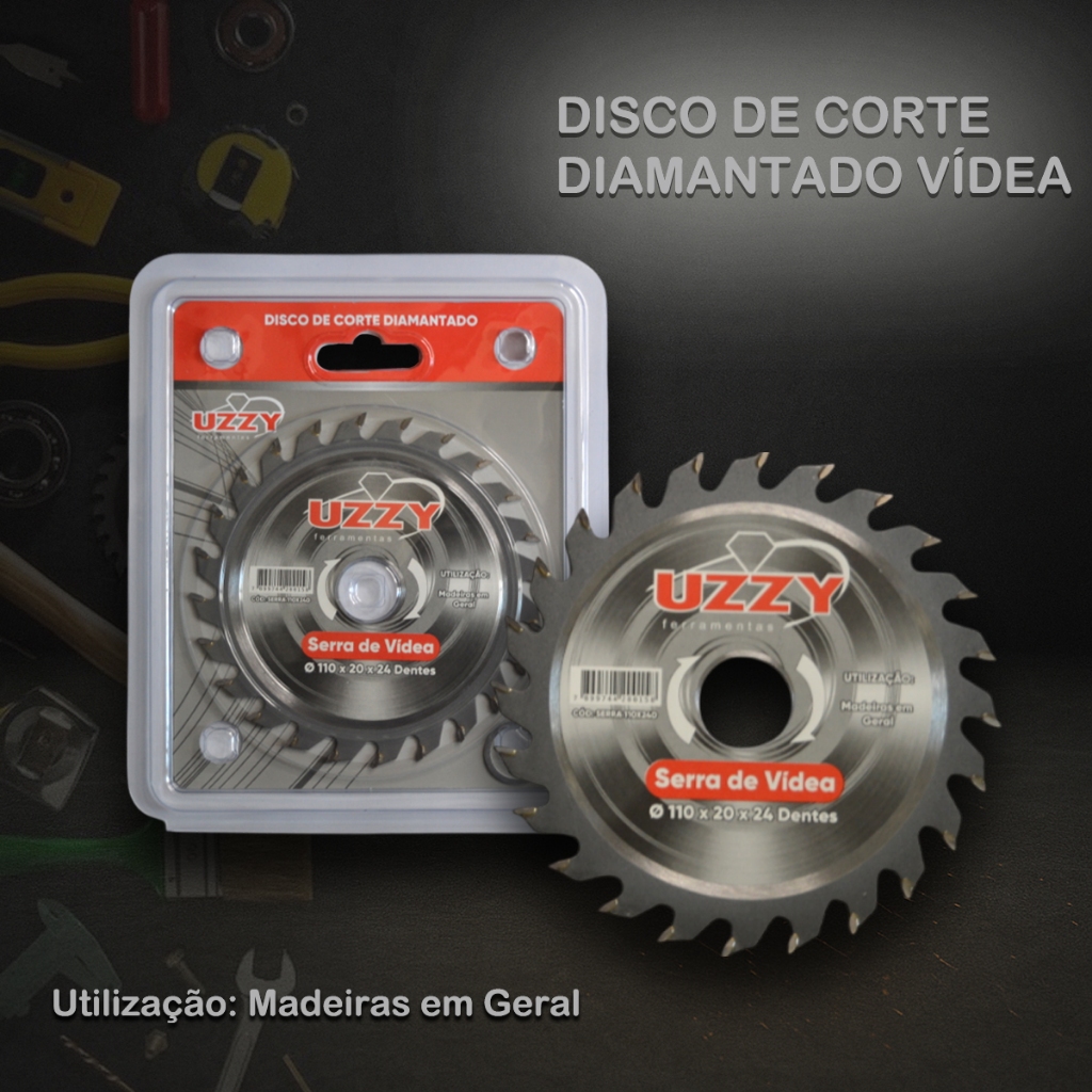 Disco Corte Diamantado VÍDEA 110x20x24 Dentes - Todos os Tipos de ...