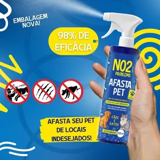 Afasta Pet Produto Petshop Pipi Não Educador Adestrador Spray NO2PROBLEMS Original
