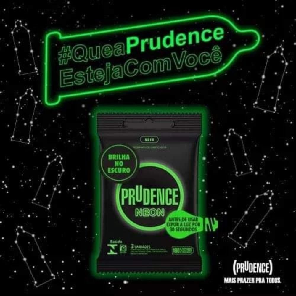 Preservativo Camisinha Prudence Neon sex shop