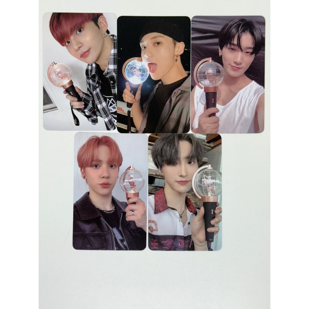 ateez atiny lightstick photocard original kpop