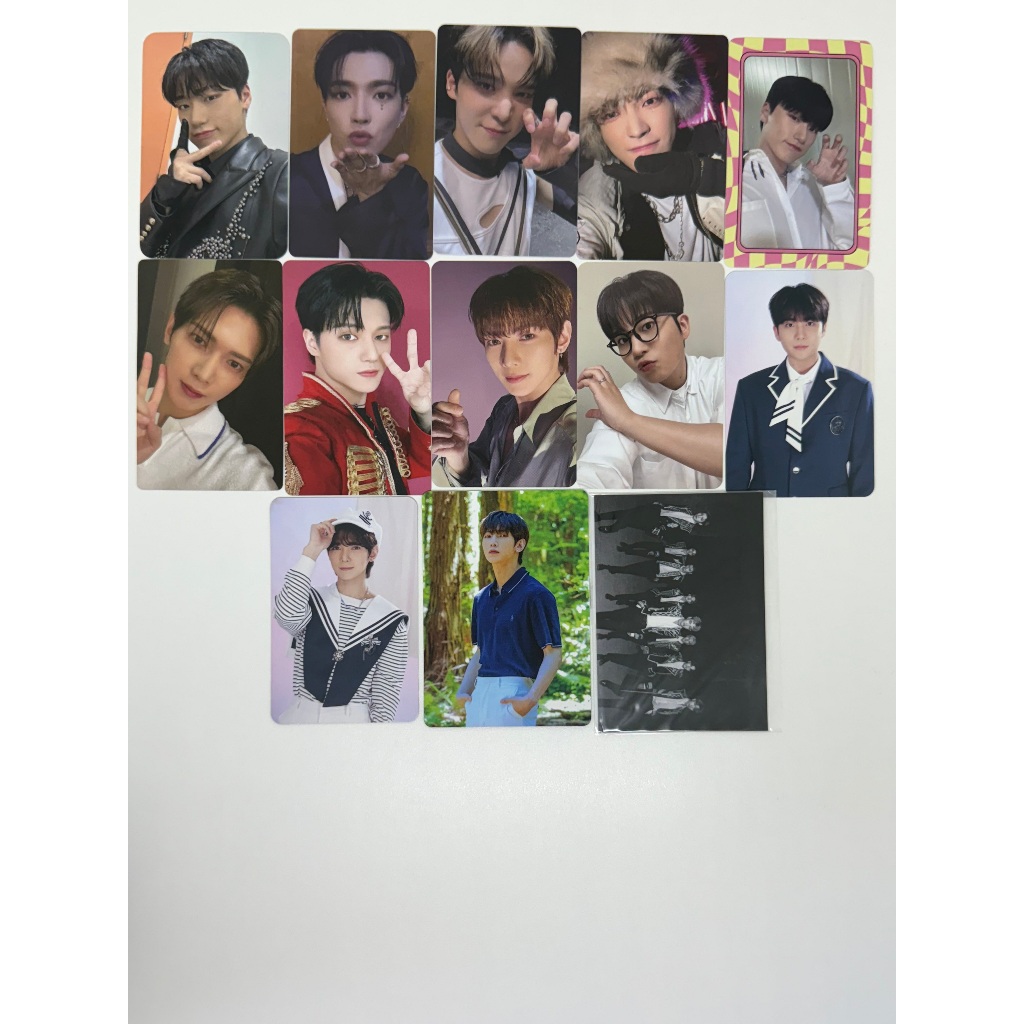 ateez diversos photocard official original kpop