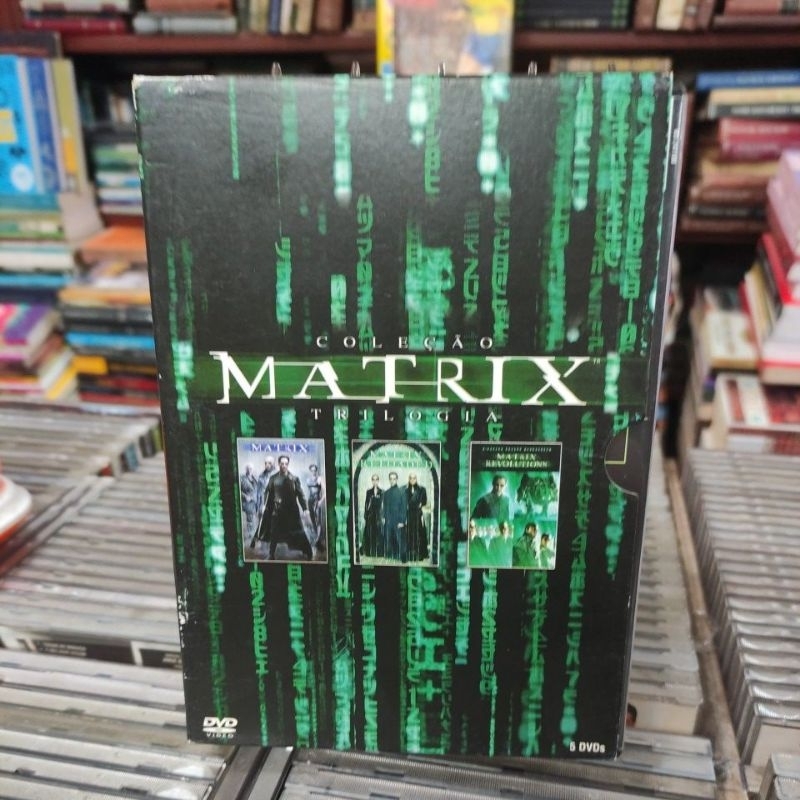 Dvd Matrix Trilogia (original) | Shopee Brasil
