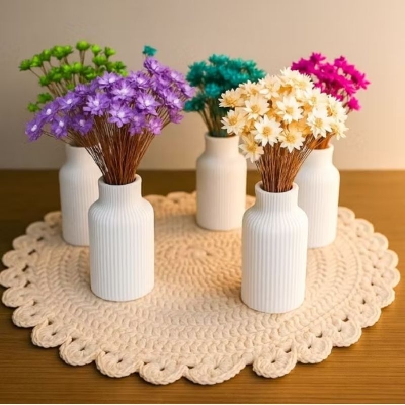 Kit 15 MINI vasos para decoração - Centro de mesa | Shopee Brasil