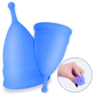 Coletor Menstrual P M Copo Ecológico Silicone Hipoalergênico Reutilizável Corrida Viagem + Conforto em Oferta na Shopee