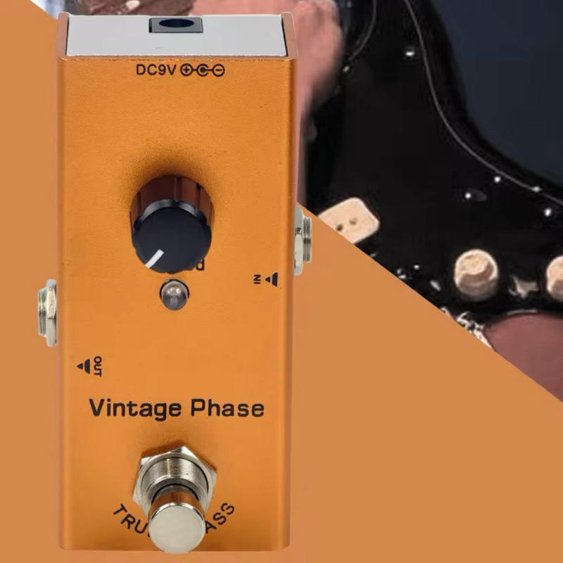 Pedal Efeito Guitarra Tremolo Delay Chorus Phase Overdrive