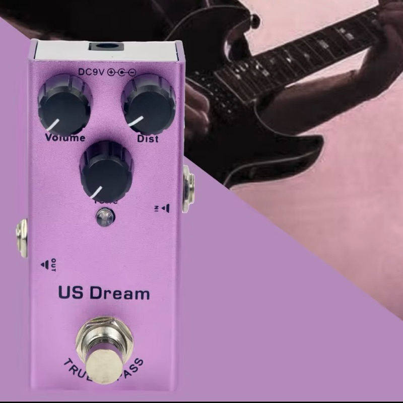 Pedal Efeito Guitarra Tremolo Delay Chorus Phase Overdrive