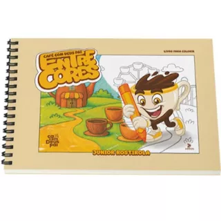 Entre Cores | livro para colorir | Junior Rostirola em Oferta na Shopee