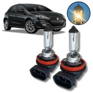 Lâmpadas Halógena Original Farol De Milha Fiat Bravo Todos