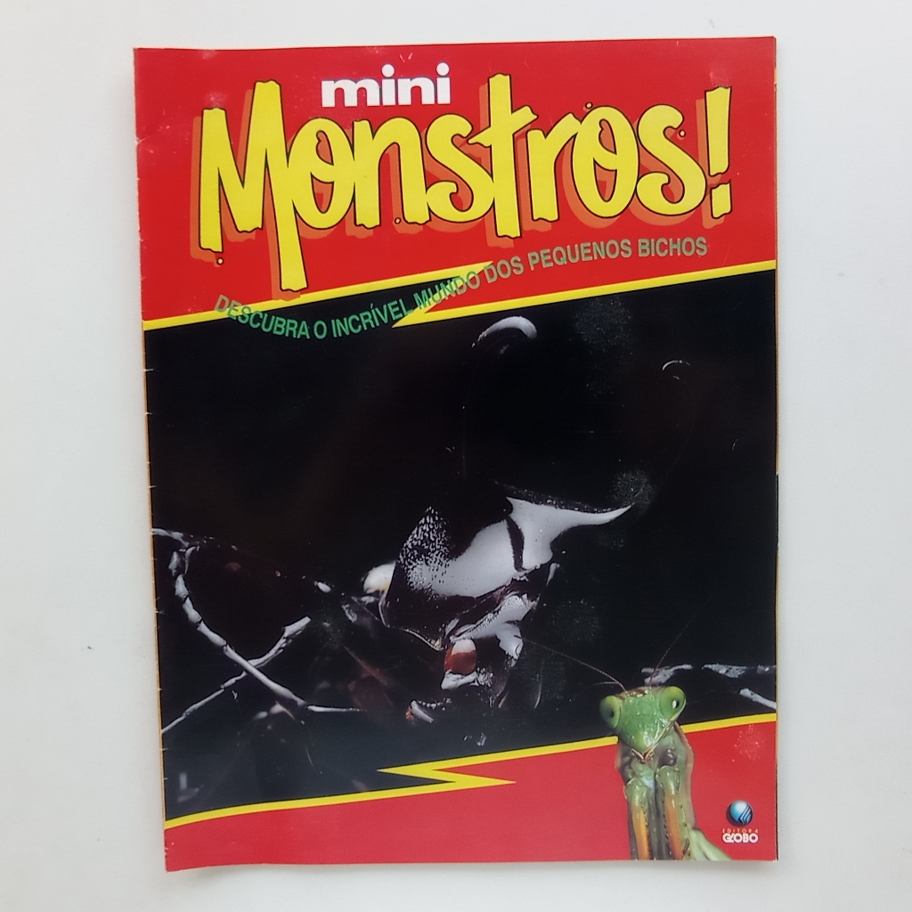 Revista Mini Monstros - Tarântula - Ed. Globo - 1994