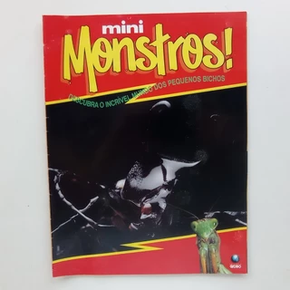 Revista Mini Monstros - Tarântula - Ed. Globo - 1994