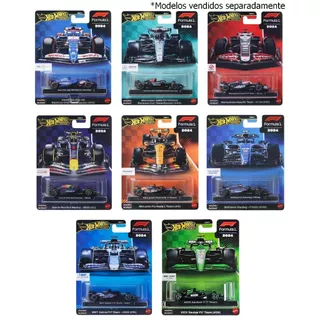 Miniatura em Metal Formula 1 F1 2024 - 1/64 - Hot Wheels Premium - Mattel