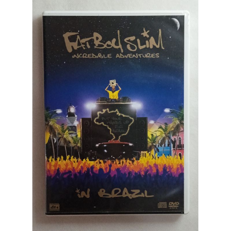 DVD Fatboy Slim – Incredible Adventures In Brazil - 2007 | Shopee