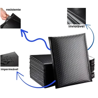Envelope Segurança Com Bolha 32 X 40 200 UNDS Reforçado Laminado Grosso Qualidade Diferenciada