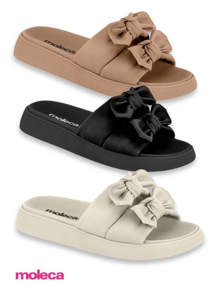 Sandália Moleca Feminina 5469.149 Original Confortável Casual Promoção