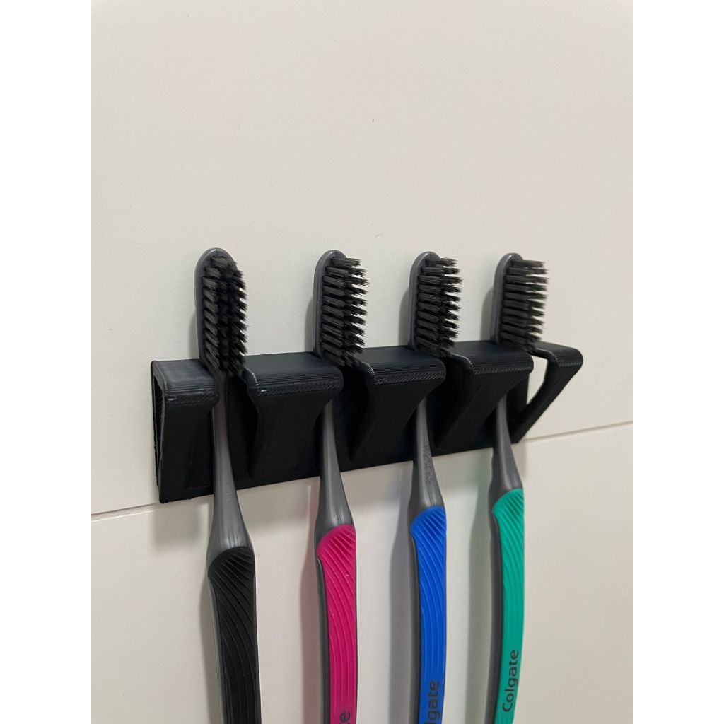 Suporte Minimalista para Escovas de Dente –3D Resistente – Montável na ...