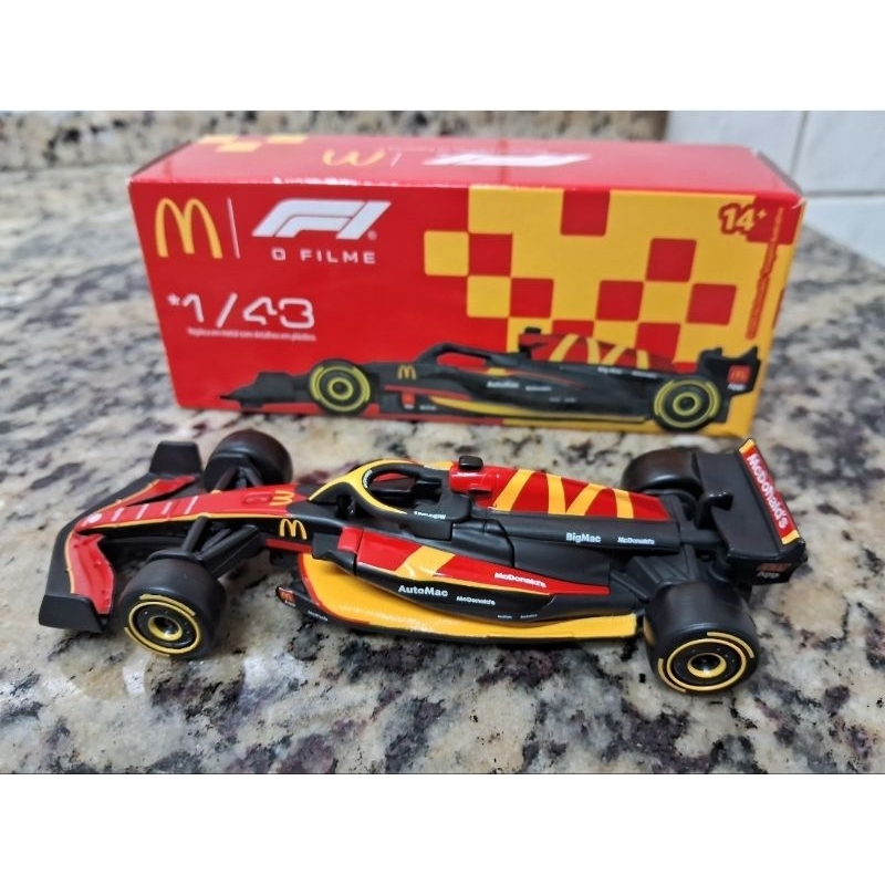 Miniatura F1 Mc Donalds | Shopee Brasil