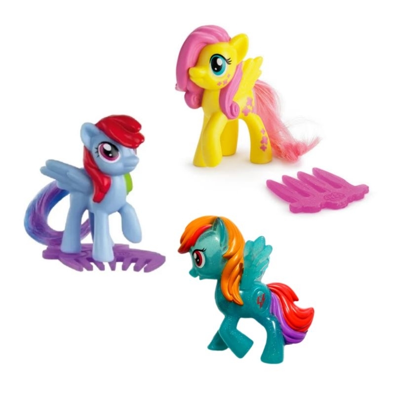 kit boneco my little pony lacrado mc donalds novo fluttershy