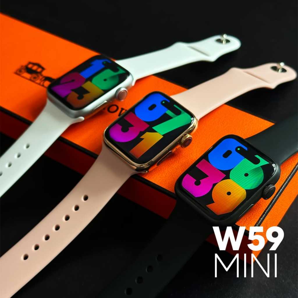 Smartwatch W59 Mini 2° Geração - Função Dois Gestos Modelo 41mm ...