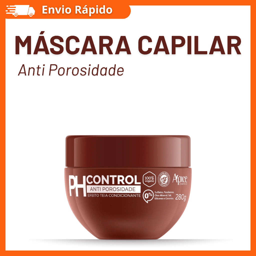 Mascara Tratamento Capilar PH Control Apice 280g Apise Acidificante ...