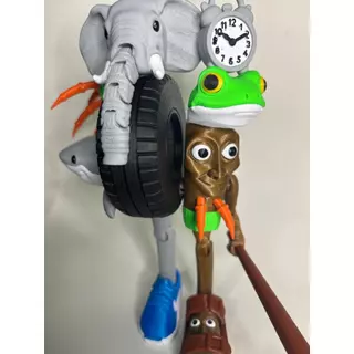 A Grande Combinação -Articulado (La Grande Combinazione) 20cm - BRAINROT - Impressão 3D